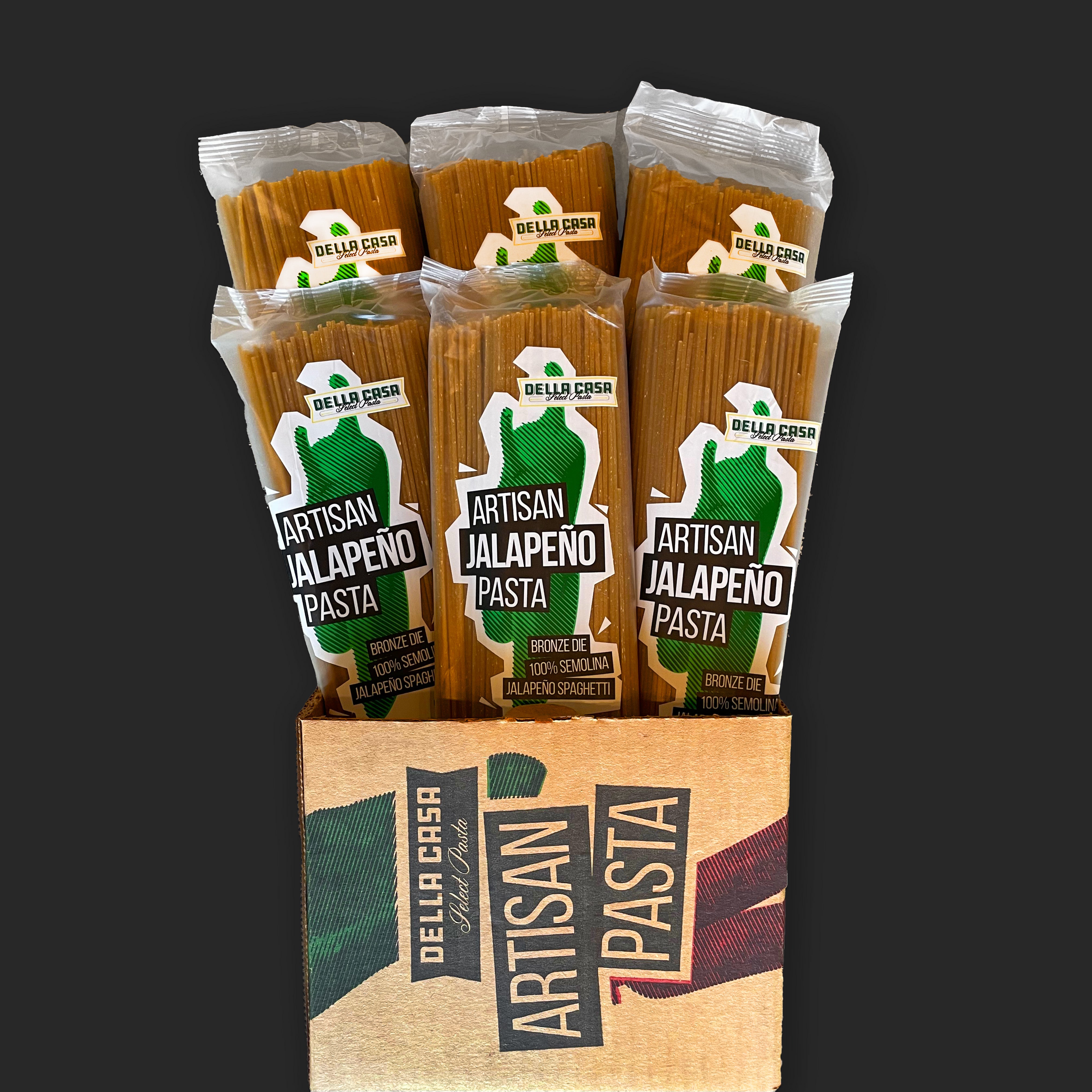Select Pasta Premium Artisan Jalapeño Flavored Spaghetti - 6 PACK – Della Casa ...